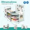 Wooden Kids Grocery Store Playset Pretend Play Supermarket-Green